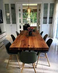 Designcustomdining Holzwerkhambur Designcustom Oakdining Indonesia Designcustomdi Mid Century Modern Living Room Dining Table Design Dining Room Table