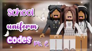 Aesthetic baby clothing codes for bloxburg outfit 1: Cute School Uniforms School Girl Outfit Codes For Bloxburg And Rhs Part Two Roblox Youtube