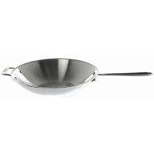 All Clad Metalcrafters Stir Fry Pan 14 Dia Stainless Steel Stir Fry Pan Stainless Stir Fry