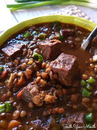 Beef Lentil Stew Recipe Beef Lentil Stew Lentil Stew Beef Soup Recipes