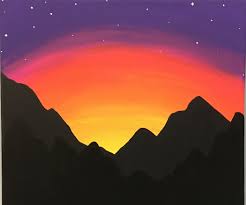 Download and use 50,000+ sunset stock photos for free. Paint A Mountain Sunset For Beginners 10 Steps With Pictures Instructables