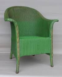Lloyd Loom Old Green Chair Chairs Stools Vintage Eames Pierre Jeanneret Alvar Aalto