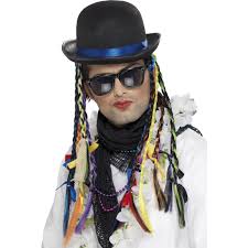 In a recent interview with boy george, the culture club frontman chatted about his rivalry with george michael in the 80s. Boy George Chameleon Hat Culture Club Costume 80 S Pop Star 1980s Musician Abracadabra Fancy Dress