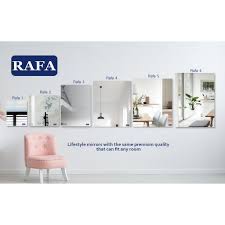 Free shipping for many products! Profiles Mirror Rafa Vanity Mirror Rafa 1 14 Inches W X 18 Inches H X 4 Mm Thick Shopee Philippines