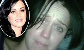 Russell Brand posts a picture of barefaced Katy Perry