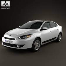 Renault Fluence 2010 Max 3d Model