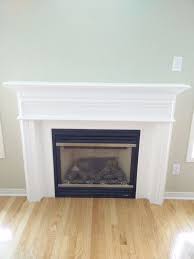 Using only white can also give you a beautiful, monochromatic look for the room as well. Painting Your Oak Mantel White Hometalk