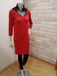 Maybe you would like to learn more about one of these? Red Is The New Black Red Dress By Robe Legere Vera Mont Betty Barclay Group Bettybarclay Veramont Red Dress Autumn W Dresses For Work Fashion Dresses