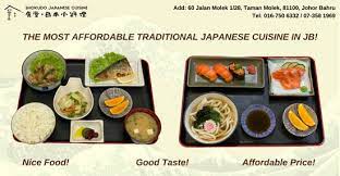 Here are 10 jb foods that we think are the best that you definitely can't miss out on! Shokudo Japanese Cuisine Johor Bahru Restaurant Bewertungen Telefonnummer Fotos Tripadvisor