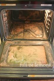How To Clean The Oven Naturally Oven Cleaning Cleaning Hacks Lemon Cleaning