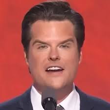 What do you notice in this new photo of Trumper Matt Gaetz taken at the RNC  convention?