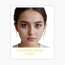 Big Forehead Girl Stickers for Sale