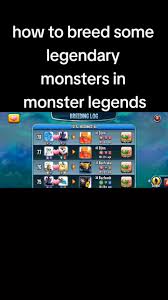Monster Legends On X: 