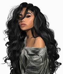 I hope this video was of help to you all and made you happy! Cute Curly Hair Black Girl Drawings Novocom Top