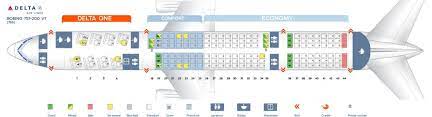 Delta Boeing 757 Seatguru Delta Air Lines Fleet Boeing 757-200 Details And Pictures