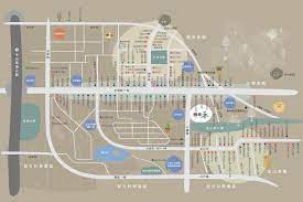 新竹老爺 國泰建設 國泰禾 介壽路 建案平面圖 棟別配置圖 竹科好宅 maps illustration design map location map