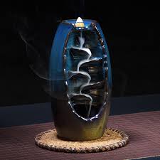 Download 6 incense burners stock illustrations, vectors & clipart for free or amazingly low rates! Pure Handmade Ceramic Waterfall Backflow Incense Burner Holder Home Decor Aromatherapy Decoration Walmart Com Walmart Com