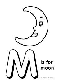 Letter M Coloring Page Alphabet Coloring Pages Alphabet Activities Alphabet Letters Printable Alphabet Coloring Pages Alphabet Coloring Lettering Alphabet
