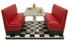 Diner Mobel Im American Diner Style Dinerbanke Tische Oder Theken Diner Theken Tisch