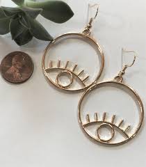 Picasso Mystic Eye Earrings Minimalist Boho Face Jewelry Etsy Art Earrings Funky Earrings Eye Earrings