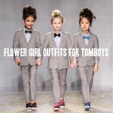 Roundup Tomboy Flower Girl Outfits A Practical Wedding Flower Girl Outfits Flower Girl Lesbian Wedding