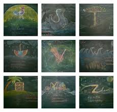 Chalkboard Drawings Homeschool Homeschool Language Arts