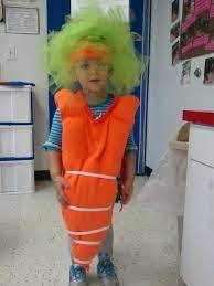 Carrot Costume Made From Sweatshirt Fashion Dress Up Costumes