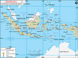 Latitude and longitude on google maps to get gps coordinates. Indonesia Latitude And Longitude Map