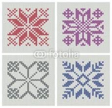 Nordic Knitting Seamless Star Patterns Maybe I Can Figure