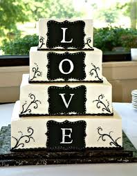 Pin By Weddingwire On Wedding Cakes Wedding Cake Pictures Black And White Wedding Cake White Wedding Cakes