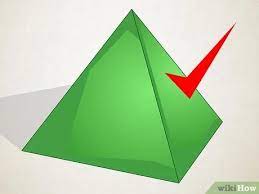 Mark the middle of each side of the square like on the image. How To Draw Pyramids 7 Steps With Pictures Wikihow