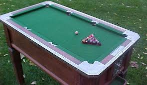 1931 Home Billardette Table Mini Pool Coin Operated Mini Pool Pool Coins Coin Operated