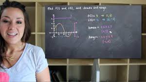 In simple words, we can define the domain of a to find the domain and range in a relation, just list the x and y values, respectively. How To Get The Domain And Range From The Graph Of A Function Krista King Math Online Math Tutor