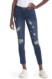 Hannah Distressed Skinny Jeans