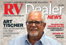 RV Dealer News: Jeff and Kyle Redmond 2024 Canadian RV Dealer of the Year