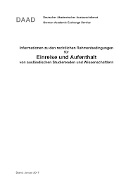 Entdecken sie die schönsten ferienhäuser & ferienwohnungen beim testsieger. Https Www2 Daad De Medien Deutschland Stipendien Formulare Einreise Und Aufenthalt Januar 2017 Pdf