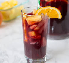 Easy Sangria Recipe Cocktails Beverages With Red Wine Orange Juice Brandy Triple Sec Sugar Easy Sangria Recipes Sangria Recipes Christmas Sangria Recipes