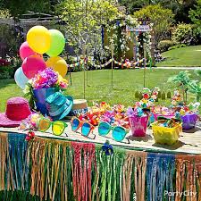 Greet guests with this hawaiian themed wedding welcome sign. Totally Tiki Luau Party Ideas Party City