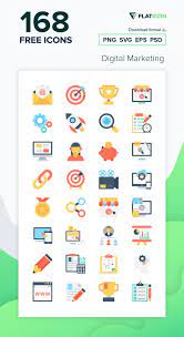 165 Free Vector Icons Of Digital Marketing Designed By Vectors Market Digital Marketing Design Flat Design Icons Marketing Design