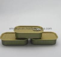 Empty Sardine Tin Can Price Low 311# for Food Grade Fish Packing