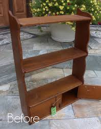 Mini Shelf Makeover Confessions Of A Serial Do It Yourselfer