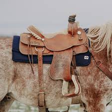 Whether your horse is performing in the arena, working on the ranch. Calmatech Western High Performance Saddle Pad Calmatech Ecogold