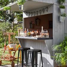 bar voor in de tuin ontwerp kleine tuin bar loods kleine tuin