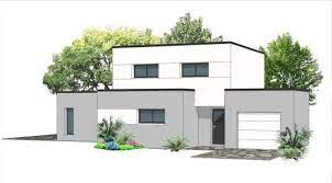 Maybe you would like to learn more about one of these? Plan Maison Toit Plat Etage House Roof House House Styles