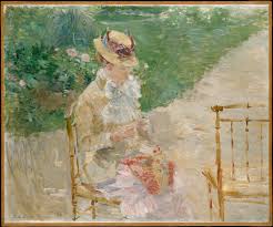 Painting illustration art knitting girls art textile art love art artwork sewing art knit art. Berthe Morisot Young Woman Knitting The Metropolitan Museum Of Art