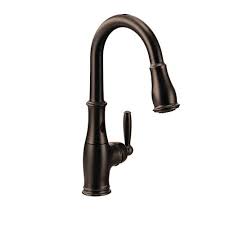 touchless one handle pull down kitchen