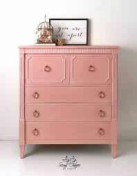 Blush Dresser Painted In A Mix Of Annie Sloan Scandinavian Pink Cream Pink Furniture Pink Painted Dresser Pink Bedroom Decor
