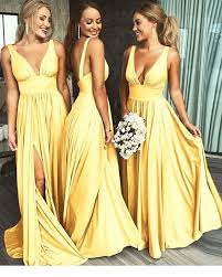 Pin By Lucy Campos On Bodas Con Tematicas Stunning Bridesmaid Dresses Yellow Bridesmaid Dress Long Yellow Bridesmaid Dresses