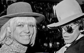 Brian Jones, Anita Pallenberg and Keith Richards