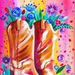 Martinsville Paint and Sip – Cowgirl Boots
